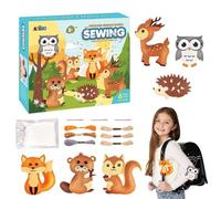 lisutupode Kit per | Cucire un mini kit di artigianato - Artigianato per cuscini in peluche, artigianato artistico, kit per le capacità motorie fini