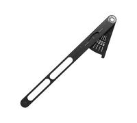 lisutupode Lega di alluminio accurata di misurazione dello strumento di controllo della catena della bici | Strumenti per la riparazione della catena della bicicletta, portatile, per mountain bike, bici da strada, motociclismo