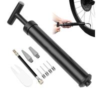 lisutupode Pompa da pallacanestro - Kit di pompa ad aria portatile manuale per sport e calcio, pompa ad alta pressione, pompa multifunzionale per attività all'aperto