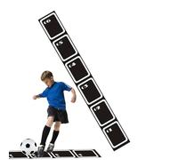 lisutupode Scaletta antiscivolo per agilità e velocità, pieghevole, per allenamento, per attività all'aperto, patio, giardino, prato