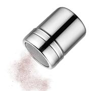 Lisutupode Spargitore per farina, spargitore per zucchero a velo, spargitore in polvere con coperchio, nebulizzatore in acciaio, spargitore per zucchero a velo, strumento da forno, shaker a
