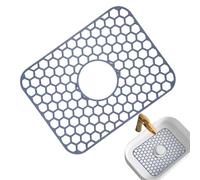 lisutupode Tappetino per lavello in silicone, antiscivolo, resistente al calore, a drenaggio rapido, per stoviglie, padelle, pentole, porcellana, casa, dormitorio, bagno