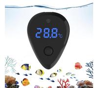 lisutupode Termometro per acquario,sensore termico | Monitor con display a LED preciso per acquari, progetti scolastici, esposizioni acquatiche per acquari di tartarughe