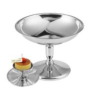 lisutupode Vaso De Helado De Acero Inoxidable 7.8x9.8cm Vasos De Postre De Acero Inoxidable 304 Para Helados Cuenco De Postre, Helado, Vasos De Postre Con Pie, Cuenco De Postre