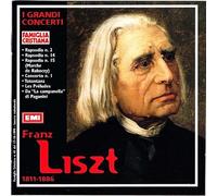 Liszt - CD Liszt - Rapsodie Ungheresi / Concerto N. 1 In Mi Bemolle Maggiore Per Pianoforte E Orchestra