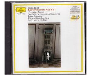 Liszt - Concerto N.1 & 2 / Lazar Berman, Carlo Maria Giulini Wiener - CD