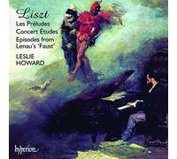 Franz Liszt Les Preludes - Concert Etudes and Episodes from Lenau's Faust (CD)