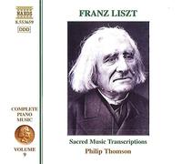 Liszt Franz - Opere X Pf (Integrale) Vol. 9: Trascrizioni Dalla Musica Sacra