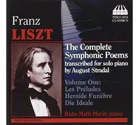 Franz Liszt The Complete Symphonic Poems for Solo Piano (CD) Album