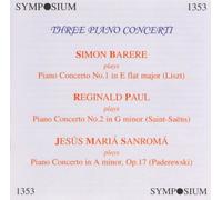 Liszt/Saint-Saens/Paderewski - Three Piano Concerti