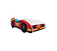 Lit auto - TOP CAR - Formula 1 - 140 x 70 cm - Materasso incluso - 1 posto