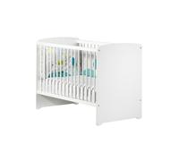 Lit bÃ©bÃ© - 120 x 60 cm - Babyprice Basic - In legno bianco