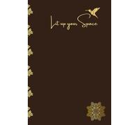Lit up your space: Simple notebook to write anything you like