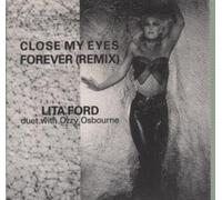 LITA FORD OZZY OSBOURNE - CLOSE MY EYES FOR EVER ( REMIX ) 3" CD