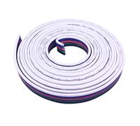 LITAELEK 20 m Cavo di prolunga Striscia LED RGBW Prolunga di nastro LED Estensione Cavo 5 Pin Extensore Stripe LED Connector Connettore per 10 mm Large e 12 mm Large RGBW 5050 LED Strip