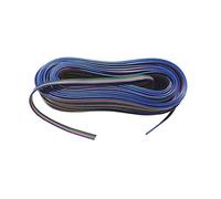 LitaElek 20m 22AWG Cavo di Prolunga Striscia LED RGB Prolunga Nastro LED Cavo Estensione Banda LED 4 Pin LED Strip Extension Cable Estensore Connettore per RGB 5050 3528 2835 LED Strip