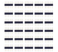 LitaElek 30pcs Connettore Striscia LED RGBW maschio a maschio da 5 pin Connettore Nastro LED Regolatore a RGBW Banda LED Spina adattatore per SMD 5050 RGBW LED Strip, Nero