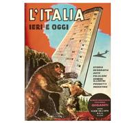 L'ITALIA IERI E OGGI: Album raccolta figurine giganti