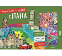 L'Italia. Imparo con i magneti. Con 104 magneti. Con Gioco: tabellone magnetico. Con Carta geografica: atlante