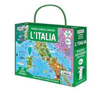 L'Italia – Viaggia, conosci, esplora – Ediz. illustrata – Con puzzle – Sassi Junior