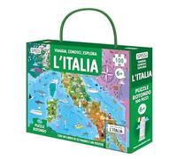 L'Italia. Viaggia, conosci, esplora. Ediz. illustrata. Con puzzle