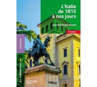 L'Italie de 1815 à nos jours