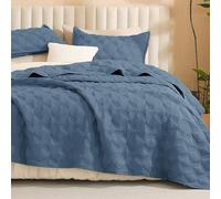Litanika Set di biancheria da letto king size, copriletto e copriletti estivi morbidi e leggeri, stile bohémien, decorazione per tutte le stagioni, 3 pezzi (1 trapunta, 2 federe)