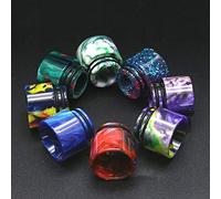 LITAO-EC, 10 Pezzi Vape 810 Drip Tip Bocchino per Sigaretta Elettronica 810 Thread RTA Atomizer Come TFV8 Big Baby Tank (Colore Mix Casuale), Niente Tabacco o nicotina (Colore : Random Mix)