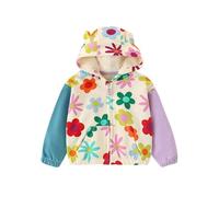 LitBud - Felpa con Cappuccio e Cerniera per Ragazze, Giacca con Cappuccio a Maniche Lunghe per Bambini, Abbigliamento per Età 1-8 Anni, 6-7 Anni