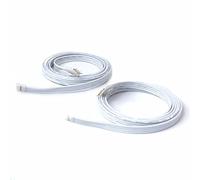 Litcessory Cavo di Prolunga per Philips Hue Gradient Lightstrip (1m, 2 Pezzi, Bianco)