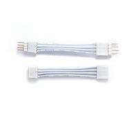 Litcessory Controller a 4-Pin Adattatore per Philips Hue Gradient Lightstrip (2 Pezzi, Bianco)