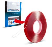 Litcessory Nastro di Montaggio per Strisce Luminose (5m) per Philips Hue, WiZ, LIFX, and C by GE Lightstrips - Forte, Rimovibile, Biadesivo - Compatibile con la maggior parte delle strisce LED