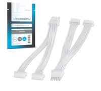 Litcessory Splitter per Philips Hue Lightstrip Plus (2 Pezzi, Bianco - MICRO 6-PIN V4 / Solo Lightstrip)
