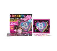 Lite Brite Super Bright HD, Barbie Edition - Creative Retro Light-Up Screen - Ed