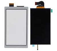 Lite Sostituzione LCD Display LCD Durevole Pannello Visualizza Pannello Accesso del pannello di sostituzione Parti di riparazione del controller del gioco Lite Grigio (Bianco grigio)