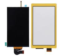 Lite Sostituzione LCD Display LCD Durevole Pannello Visualizza Pannello Accesso del pannello di sostituzione Parti di riparazione del controller del gioco Lite Grigio (Giallo)