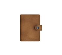 Lite Wallet Ledlenser Portafoglio, Classic Caramel, Protezione RFID Integrata, Luce LED Ricaricabile, 150 Lumen, portacarte, USB-C, borsellino, Custodia portacarte, Cuoio