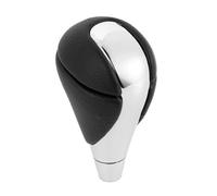 Litemai Copri Pomello Cambio per Estima per Hilux per Crown per Innova per Matrix per Venza Pomello del Cambio in Pelle per Auto Accessori Pomello Cambio Completo(Black with Hole)