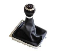 Litemai Copri Pomello Cambio per Passat B6 2005-2011 Manuale Auto 5 6 Marce Pomello del Cambio Cuffia Copertura Telaio Custodia Leva Stick Penna Pomello Cambio Completo(5 Speed-C)