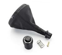 Litemai Copri Pomello Cambio Pomello del Cambio in Pelle per Transporter T5 T5.1 T6 per GP 2003-2011 5-6 Marce Accessori Pomello Cambio Completo(Black 5 Speed)