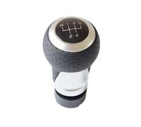 Litemai Copri Pomello Cambio Pomello del Cambio per Passat per Golf Car 12 Mm 5-6 velocità Leva del Cambio Pomello Cambio Completo(Matte Silver 5Speed)