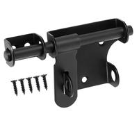 Litensh Serratura a chiave per cancello scorrevole con foro per lucchetto, serratura per recinzione, serratura per porta, chiavistello della serratura, serratura a bullone, serratura della