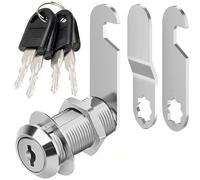 Litensh serratura della cassetta postale con 4 chiavi, 35MM serratura della cassetta postale, serratura del cassetto, serratura della leva, serratura della camma della cassetta postale