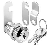 Litensh Serratura per cassetta postale, 30 mm serratura a camma con chiave, serratura per cassetti credenza, serratura per armadietti, serrature per armadietto,serratura per mobili