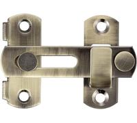 Litensh Serratura Porta Chiavistello Piccolo Chiusura Della Porta Chiavistello per Porta in Legno Serratura Scorrevole per Porta di Fienile, Chiusura a scorrimento, Serratura di sicurezza bronzo