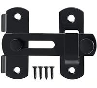 Litensh Serratura Scorrevole per Porta di Fienile, Chiusura a scorrimento, Chiavistello, Chiavistello, Serratura di sicurezza, Serratura Porta Chiavistello Piccolo, Chiusura Della Porta Chiavistello