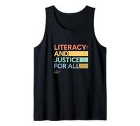 Literacy And Justice for all Teacher Librarian Graphic Canotta