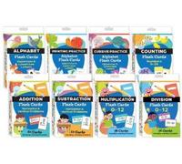 Literacy & Math Flash Cards Complete 8-Deck Set (Cards) Flash Card Series