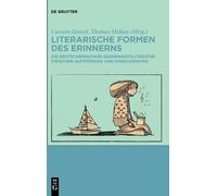 Literarische Formen Des Erinnerns (Copertina rigida)