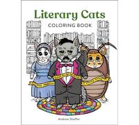 Literary Cats Coloring Book